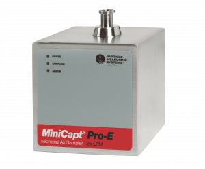 MiniCApt Pro Microbial sampler Vaporized Hydrogen Peroxide Resistant